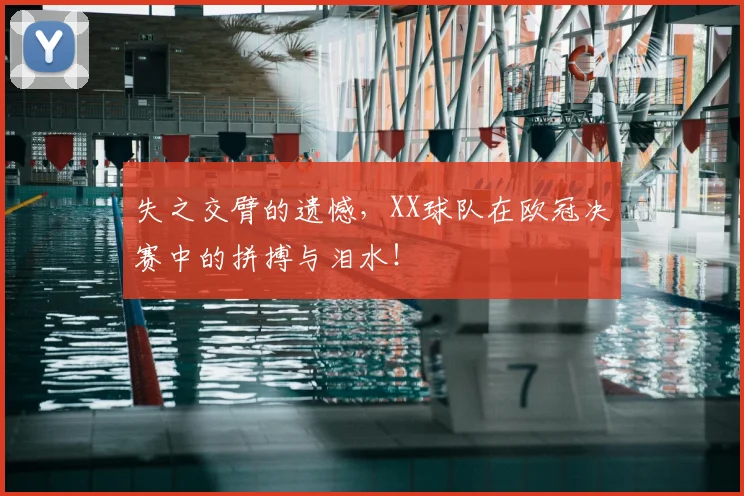 失之交臂的遗憾，XX球队在欧冠决赛中的拼搏与泪水！